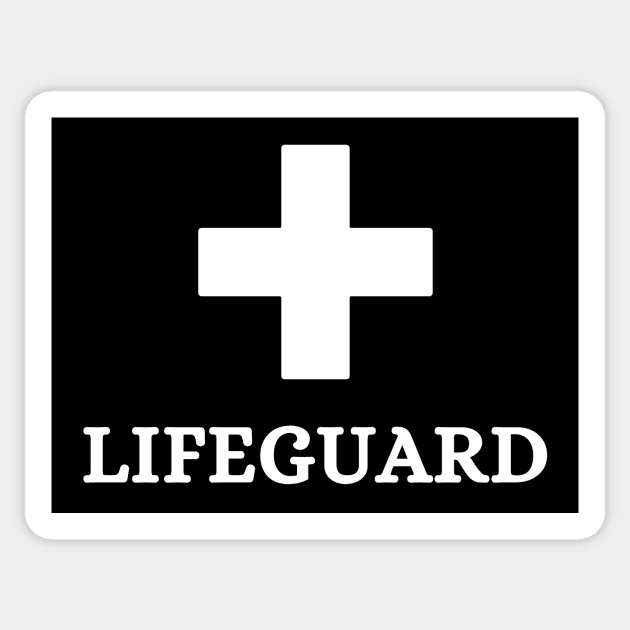 Lifeguard Sticker by Haministic Harmony